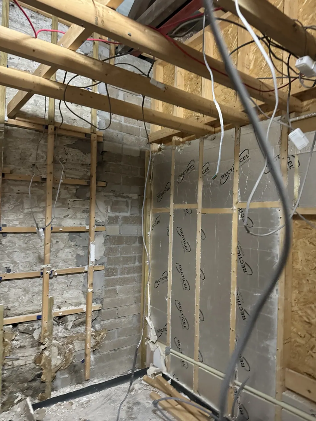 During — Refurbishment in progress