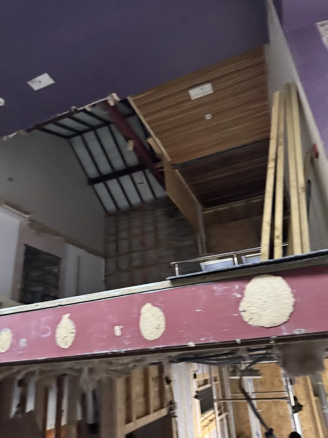During — Refurbishment in progress