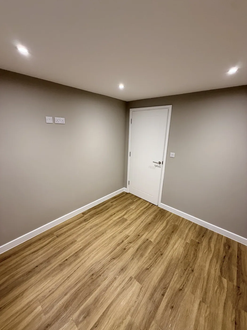 Completed refurbishment — exterior and glazing