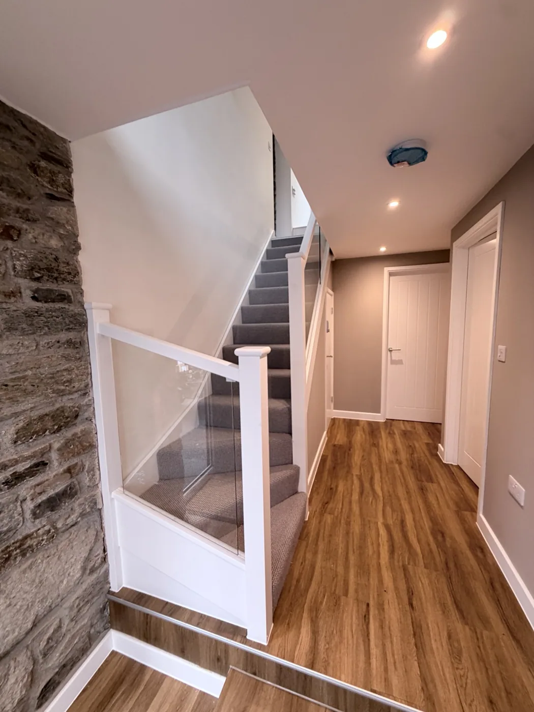 Completed refurbishment — interior finishes