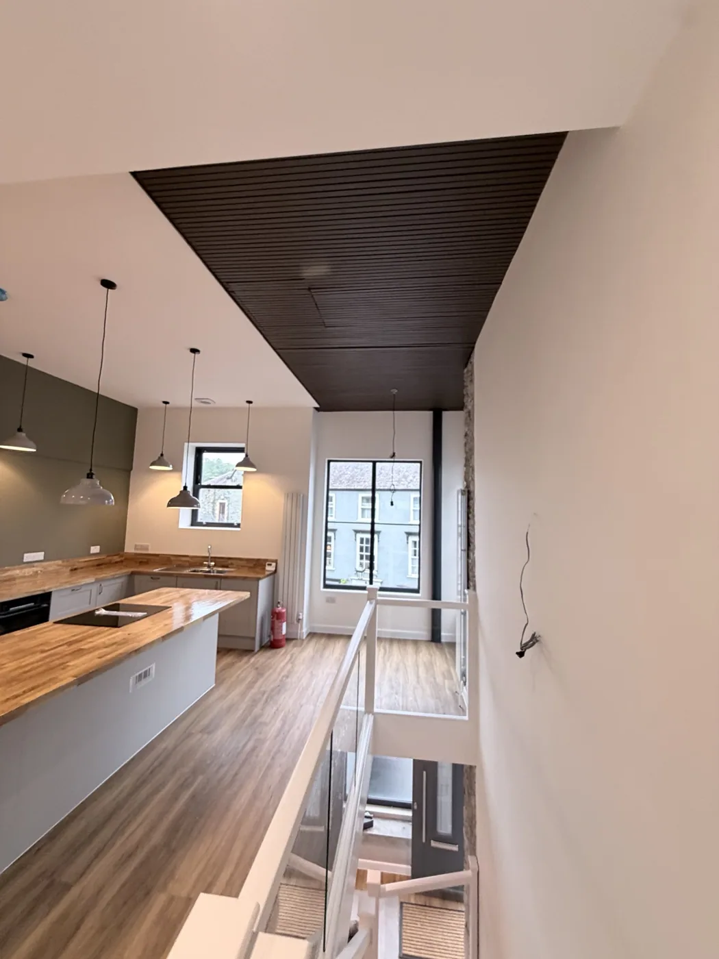 Completed refurbishment — interior finishes