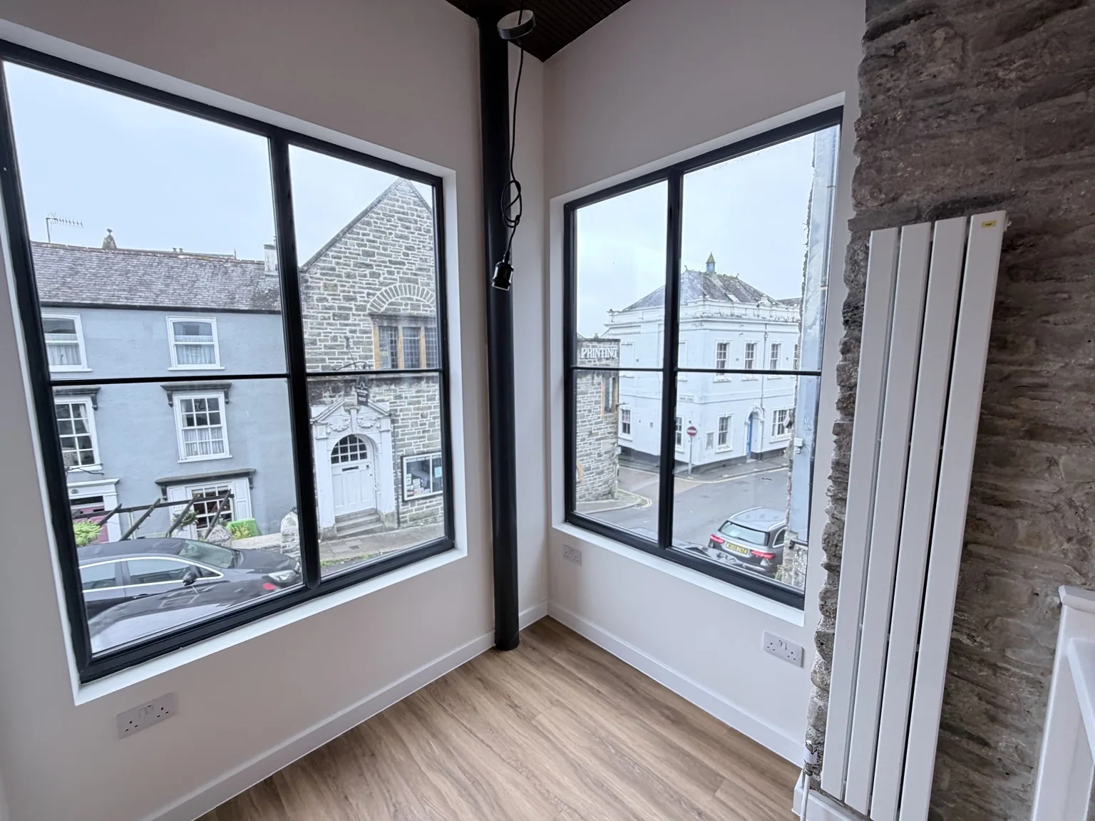 Completed refurbishment — interior finishes