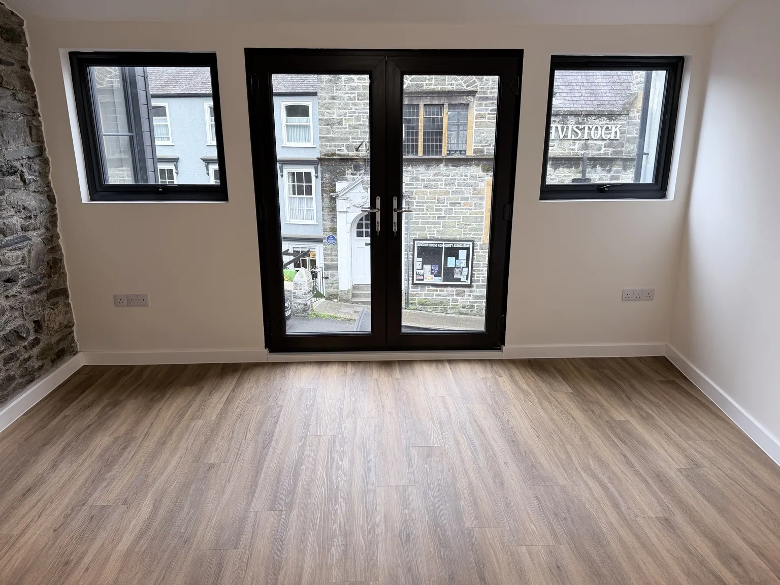 Completed refurbishment — interior finishes