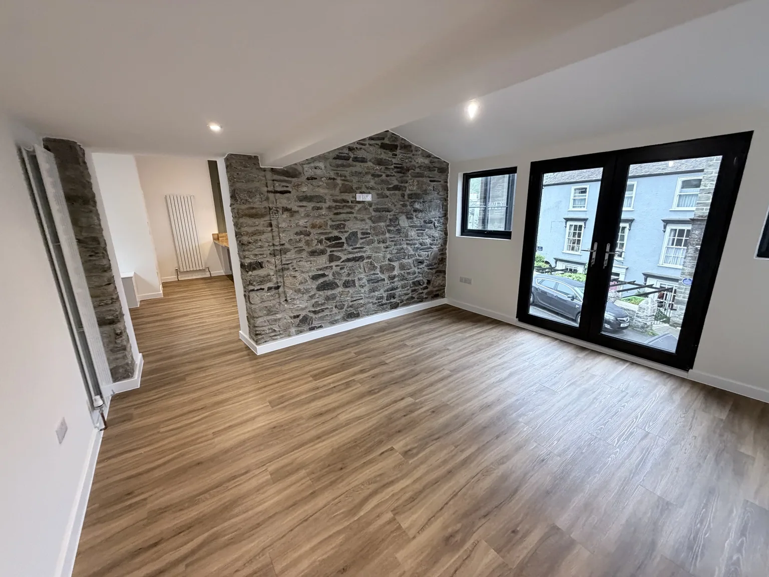 Completed refurbishment — interior finishes