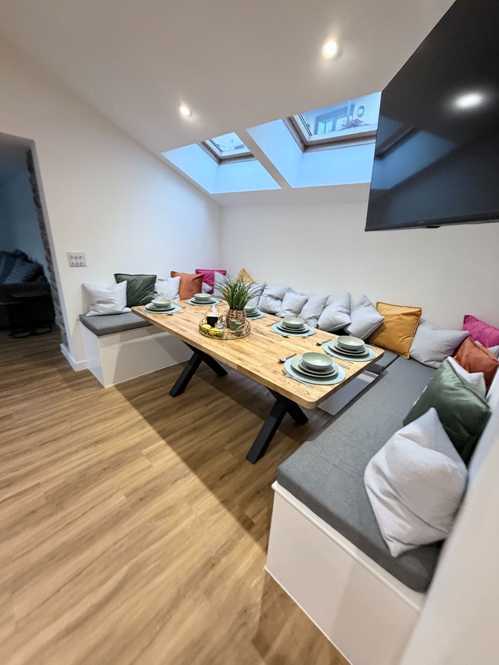 The Terrace — furnished and ready for letting