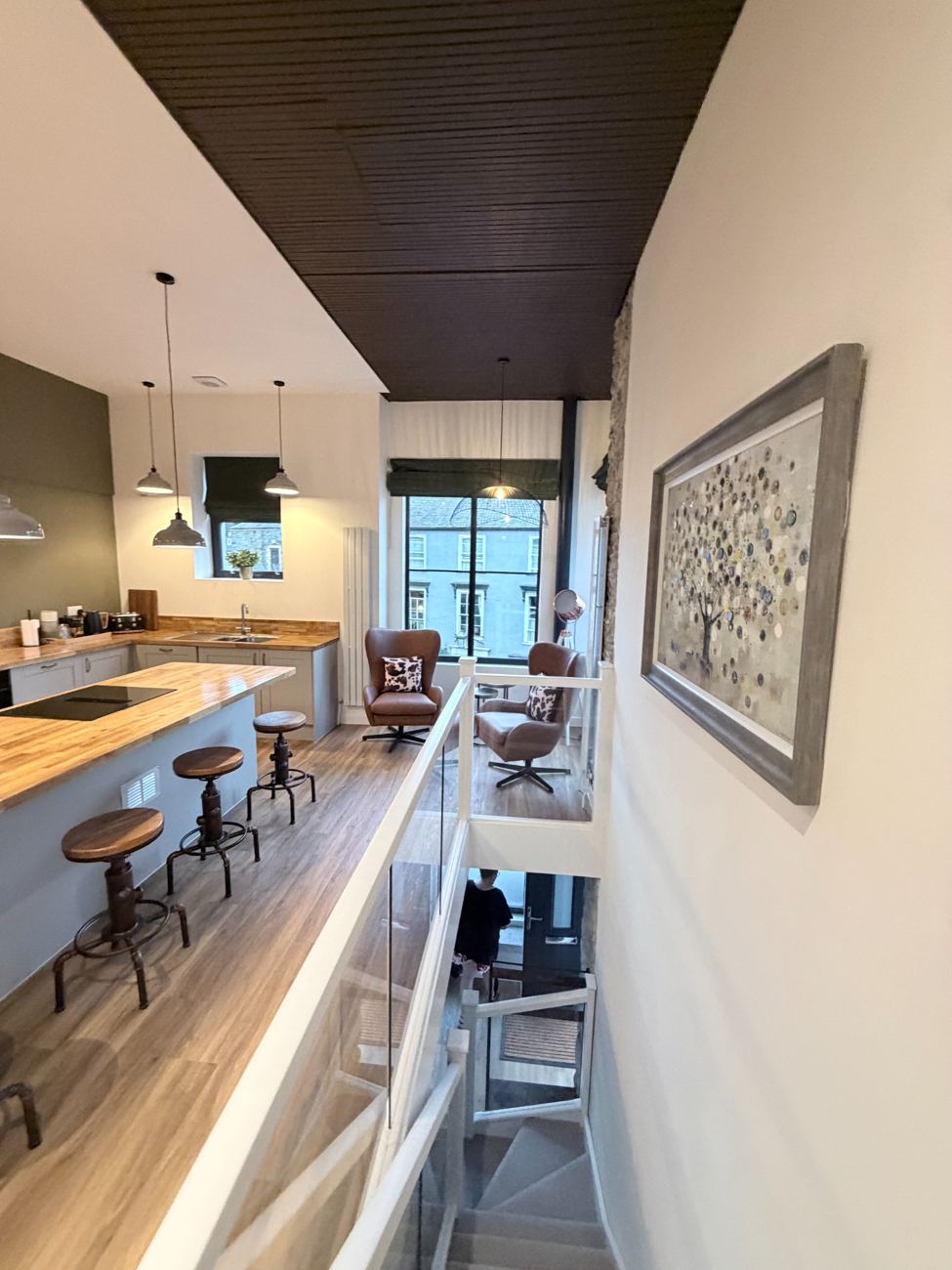 The Terrace — furnished and ready for letting