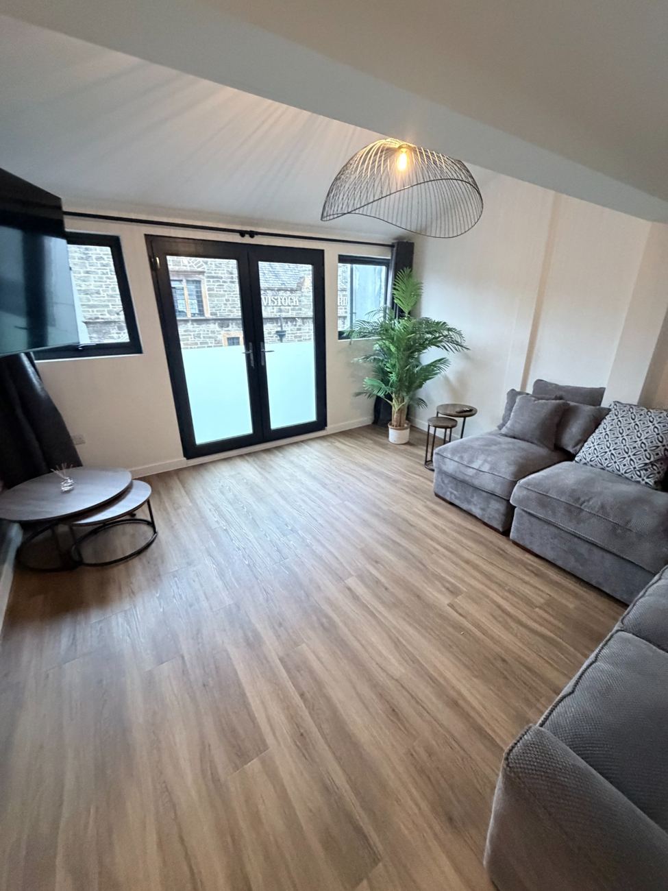 The Terrace — furnished and ready for letting